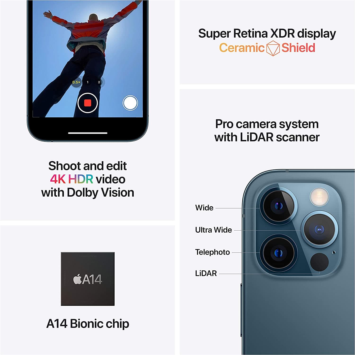 Buy Apple,Apple iPhone 12 Pro 128GB - Graphite - Unlocked - Gadcet.com | UK | London | Scotland | Wales| Ireland | Near Me | Cheap | Pay In 3 | Mobile Phones